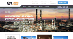 Desktop Screenshot of en-pe.com